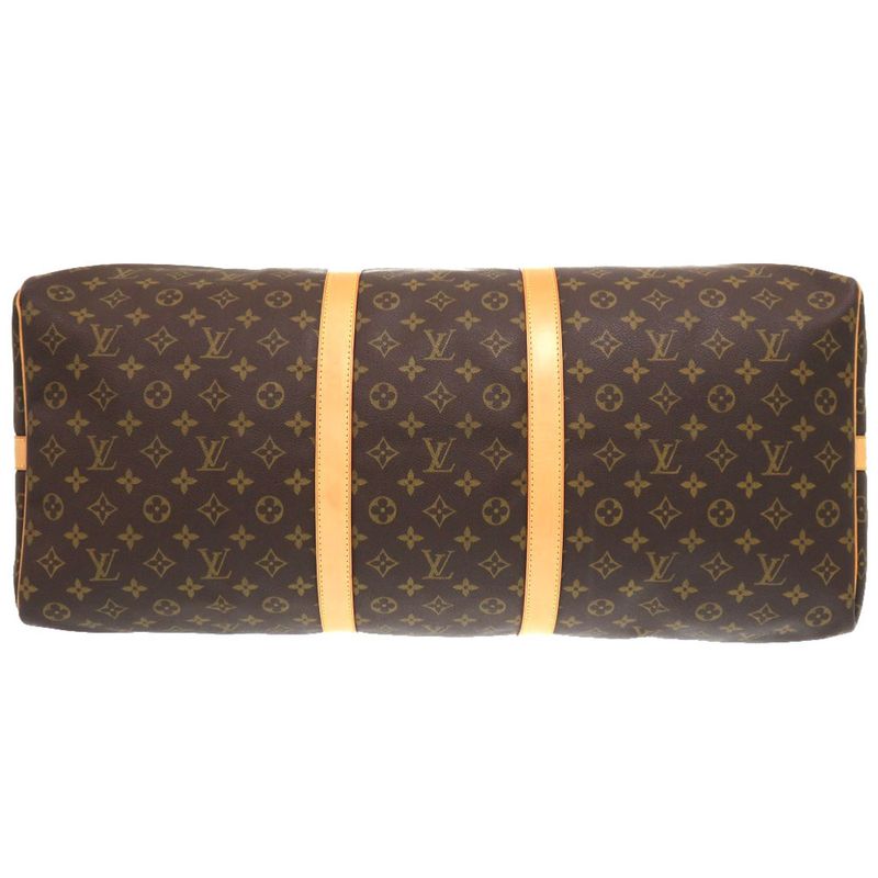 Louis Vuitton Keepall Bandouliere 60 Monogram Boston Bag 0625 — view 3