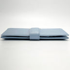 Prada Saffiano Leather Wallet 1 Mv025 sky Blue Bifold Long — view 2