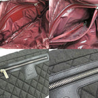 Chanel Cocococoon Messenger Bag Cotton Shoulder Denim Black — view 9