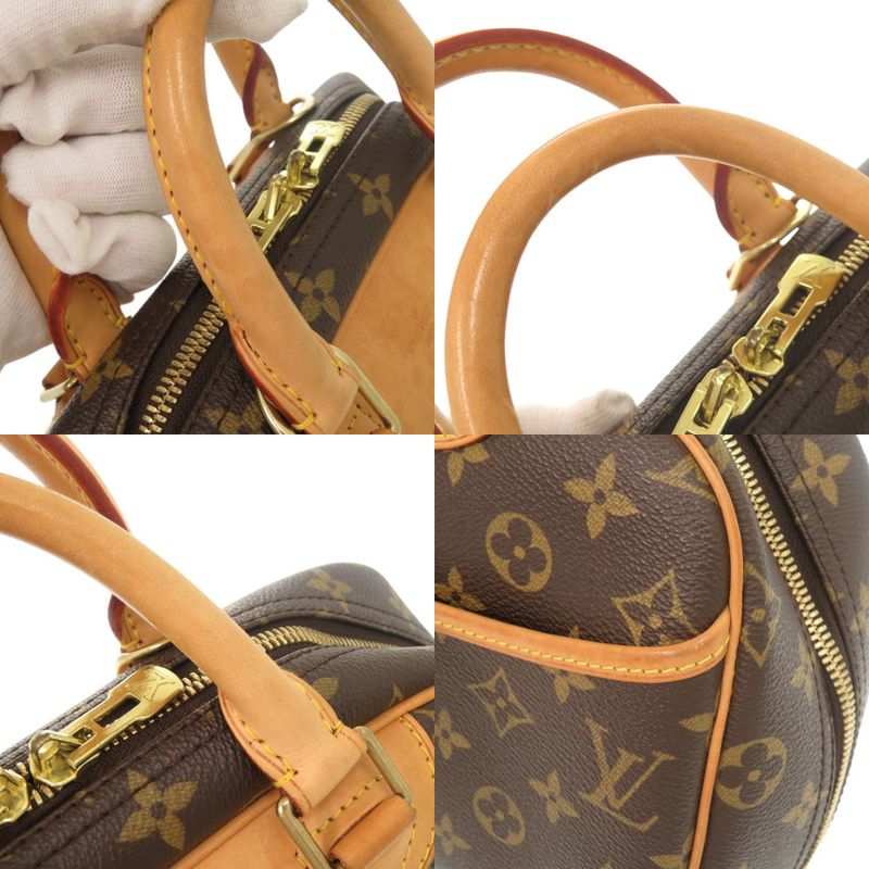 Louis Vuitton Trouville Monogram Brown Handbag 0750 — view 8