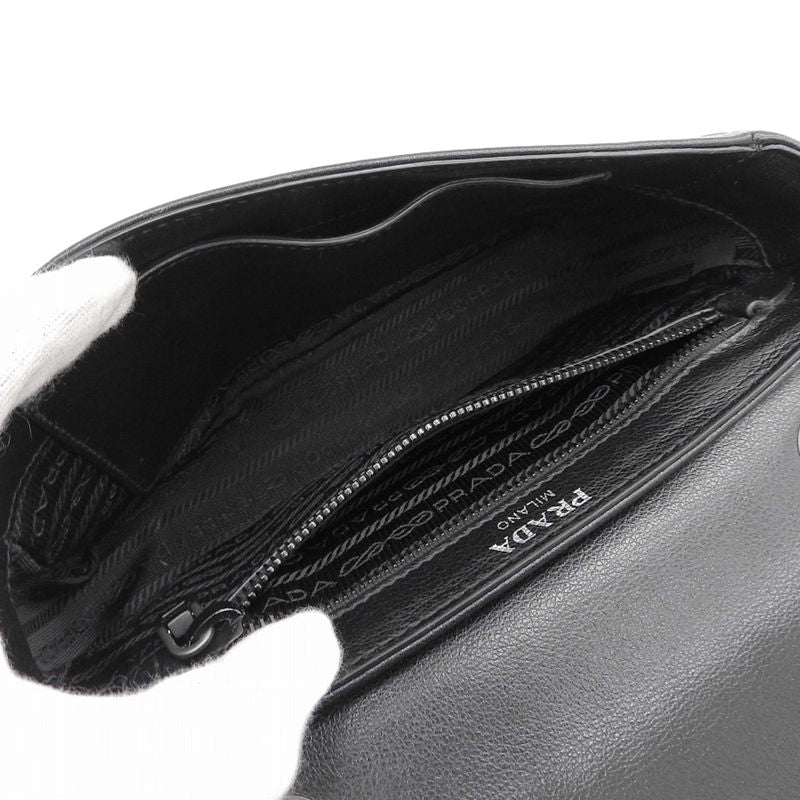 Prada Studded Chain Shoulder Bag — view 6