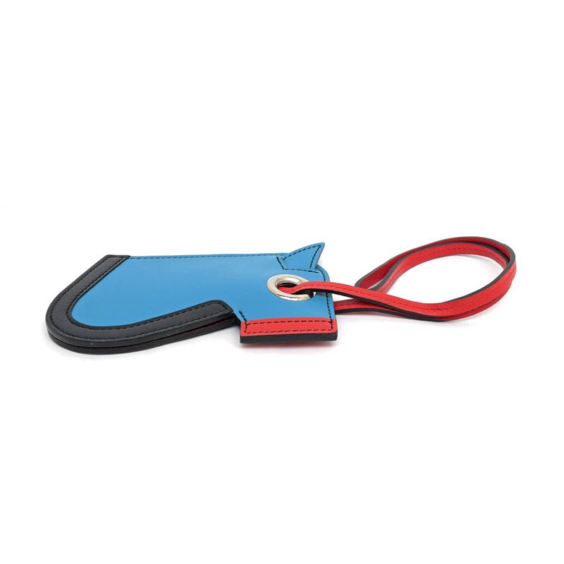 Hermes Camaille Bag Charm Blue-zanzibar Orange Poppy Blue-type — view 3