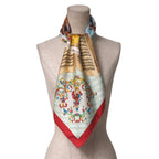 Hermes Wolfgang Amadeus Mozart Hymn To Carre 90 Scarf Silk Twill Square — view 2