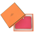 Hermes Medor Chevre Shamkira Rose Extreme Silver Hardware — view 4