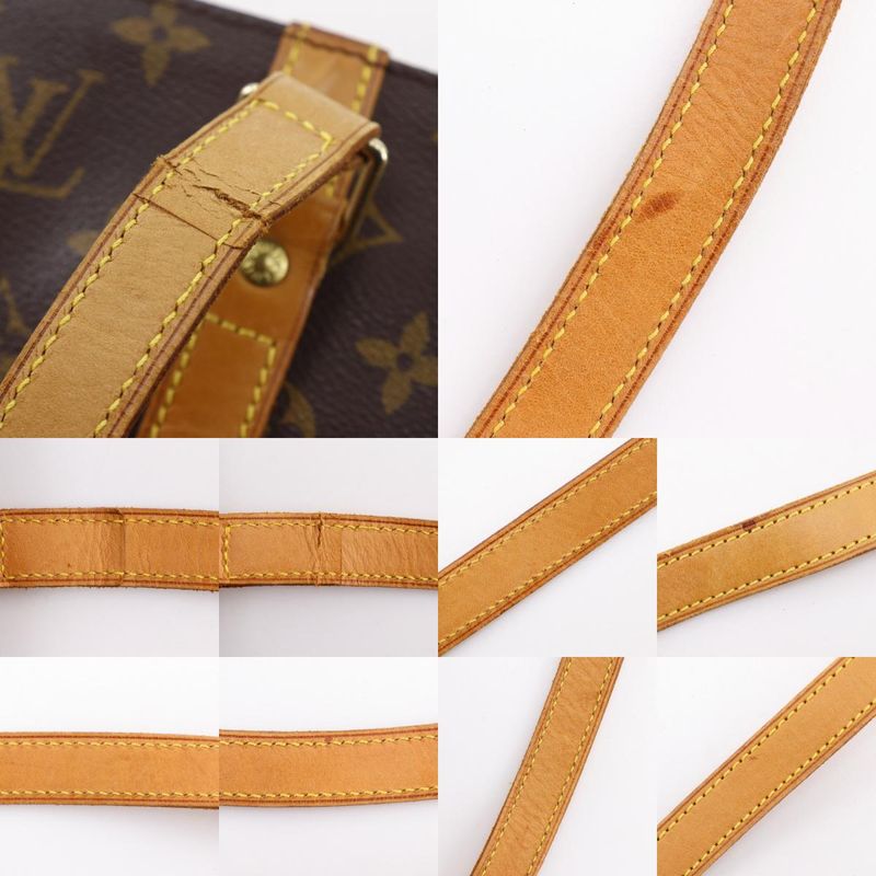 Louis Vuitton Sac Shopping Monogram Canvas Brown Mb0021 Tote Bag — view 9