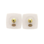 Chanel Coco Mark Quilted Motif Plastic Rhinestone Multicolor Earrings 0286 — view 4
