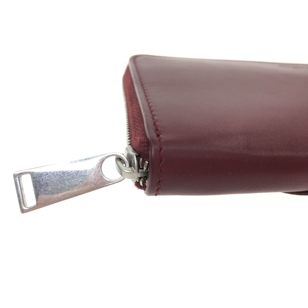 Bottega Veneta Round Zipper Long Wallet Marco Polo Matte Calf — view 7