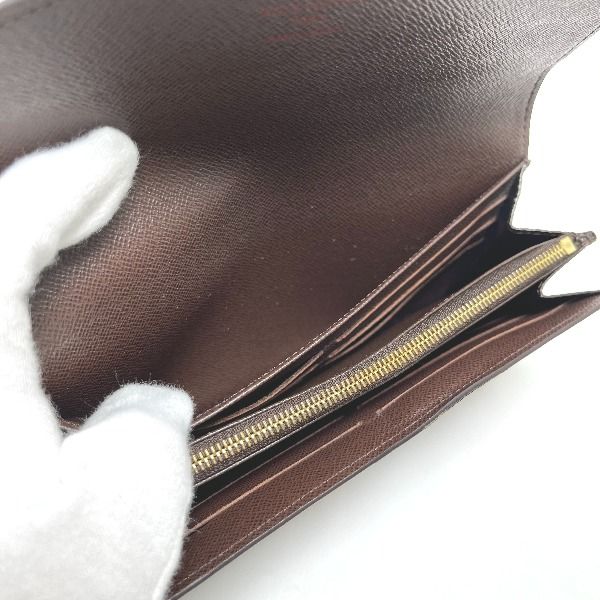 Louis Vuitton Damier Round Zipper Portefeuille Sarah — view 5