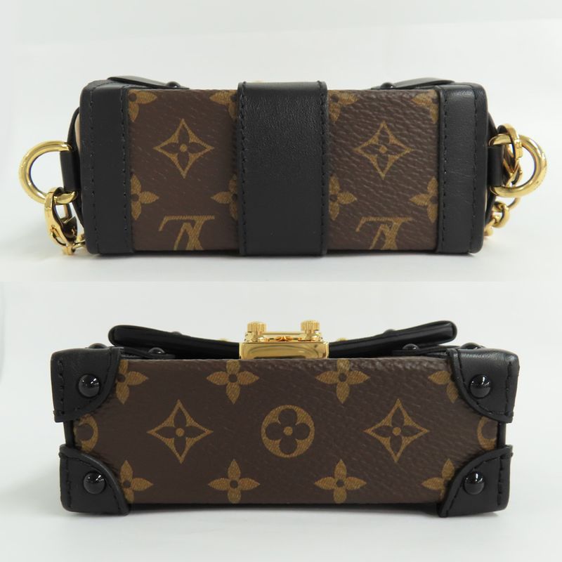 Louis Vuitton Essential Trunk Monogram Chain Shoulder Bag Party — view 4