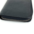 Louis Vuitton Long Wallet Zippy Vertical Damier Infini Leather — view 3