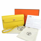 Hermes Kelly Pocket Long Jo-nunapur Pink Gold Hardware 2024 — view 9