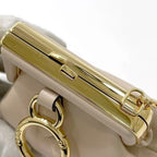 Fendi Charm First Nano Shoulder Beige — view 8