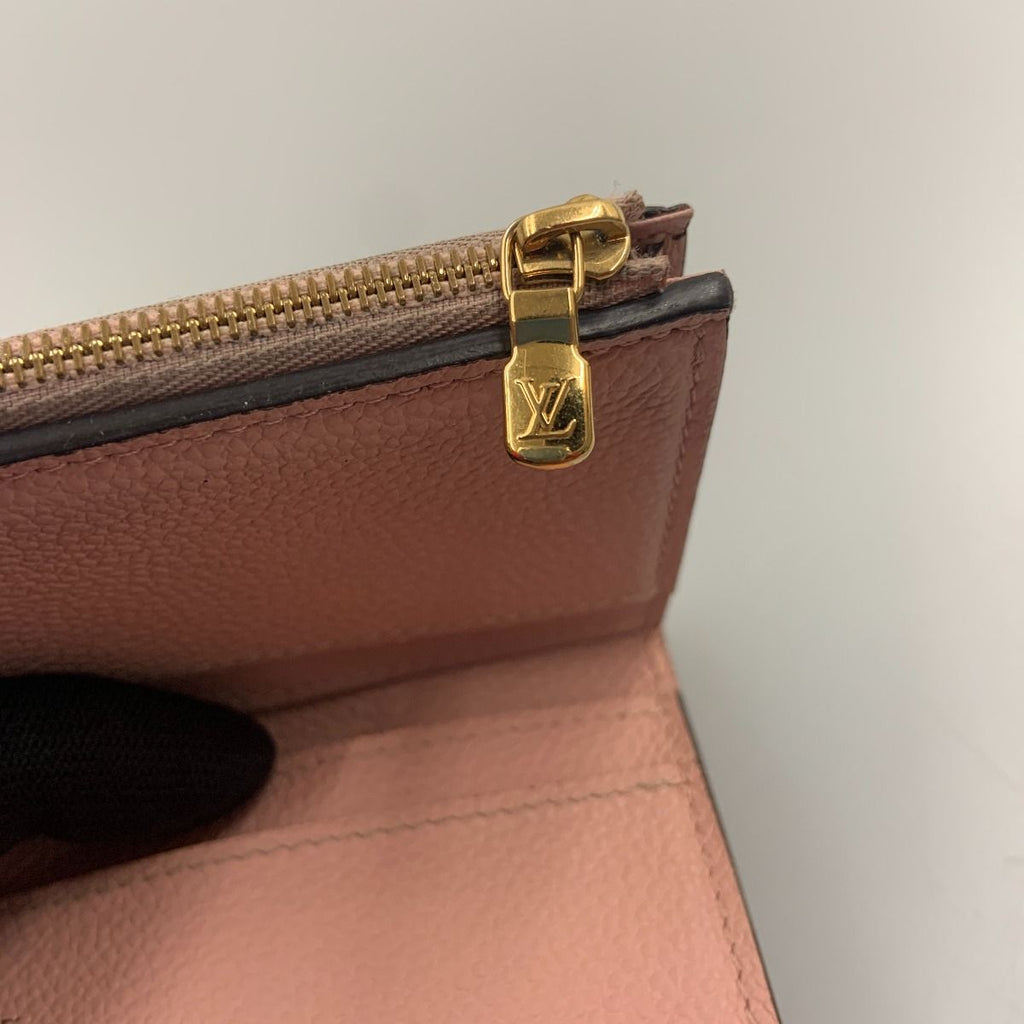 Louis Vuitton Monogram Empreinte Portefeuille Zoe Trifold Short Wallet — view 7