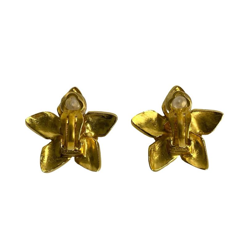 Chanel GP Vintage 96 Coco Mark Logo Motif Earrings — view 4
