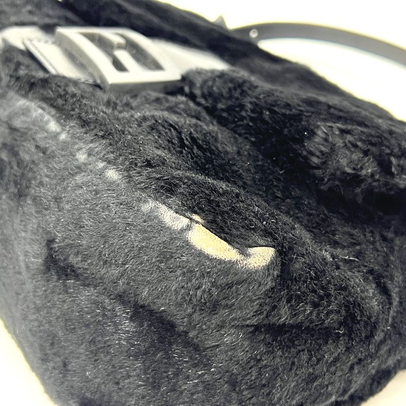Fendi Handbag Mamma Bucket Fur Black — view 5