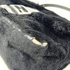 Fendi Handbag Mamma Bucket Fur Black — view 5