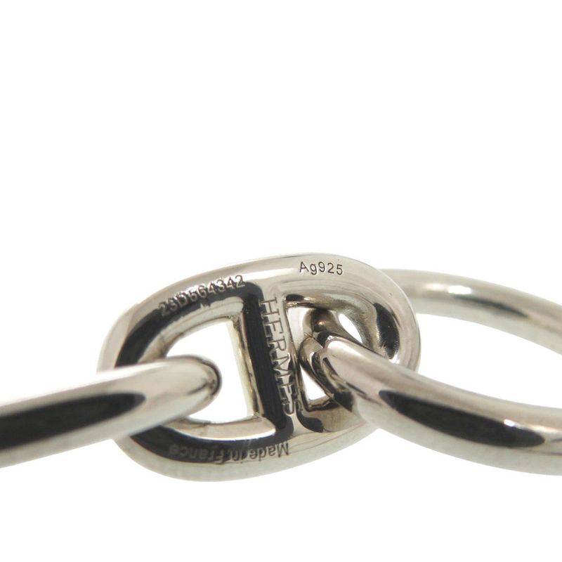 Hermes Chaine D'ancre MM 15 Frames Silver 925 Bracelet 1688 — view 8