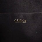 Gucci Horsebit Backpack Satin Rhinestone Black Mini Bag 0837 — view 8