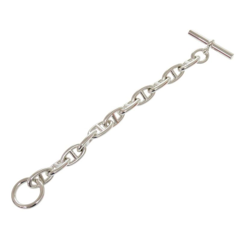 Hermes Chaine D'ancre GM 11 Frames Silver 925 Bracelet 0506 — view 4