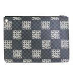 Louis Vuitton Clutch Bag Damier Graphite Christopher Nemeth Pochette Jules GM — view 3