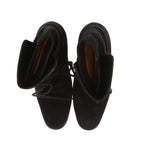 Hermes Suede Boots 36 Semelle Cuir Black — view 7