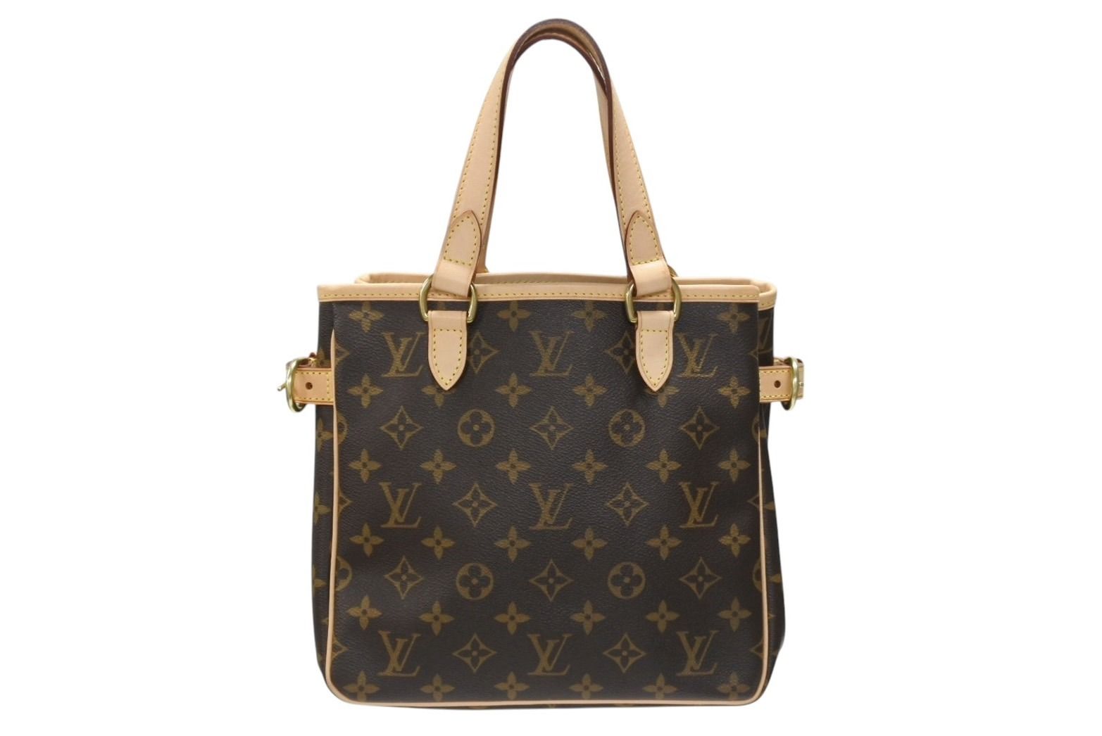 Louis Vuitton Batignolles Handbag Monogram Canvas Brown