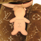 Louis Vuitton Monogram Doudou Teddy Bear Limited Edition 2021 Gi0616 Velour — view 6