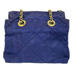 Prada Shoulder Bag Chain Double Crossbody Triangle Logo — view 2