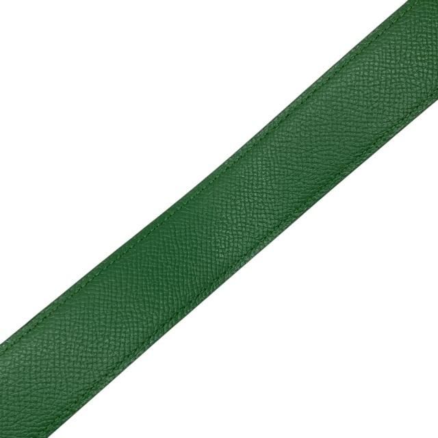 Hermes Constance Belt Accessories Small Leather Brown Green Marked — view 6