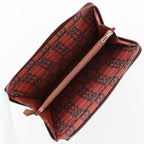 Hermes Azap Long Silk-in Vaux-epson Rouge Ash Bordeaux R Wallet — view 5