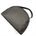 Celine Black Macadam Hand Boston Bag Brown Leather — view 2