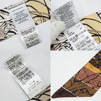 Hermes Twilly-jungle Love Rainbow Silk Leather Sheepskin Scarf Accessory — view 9