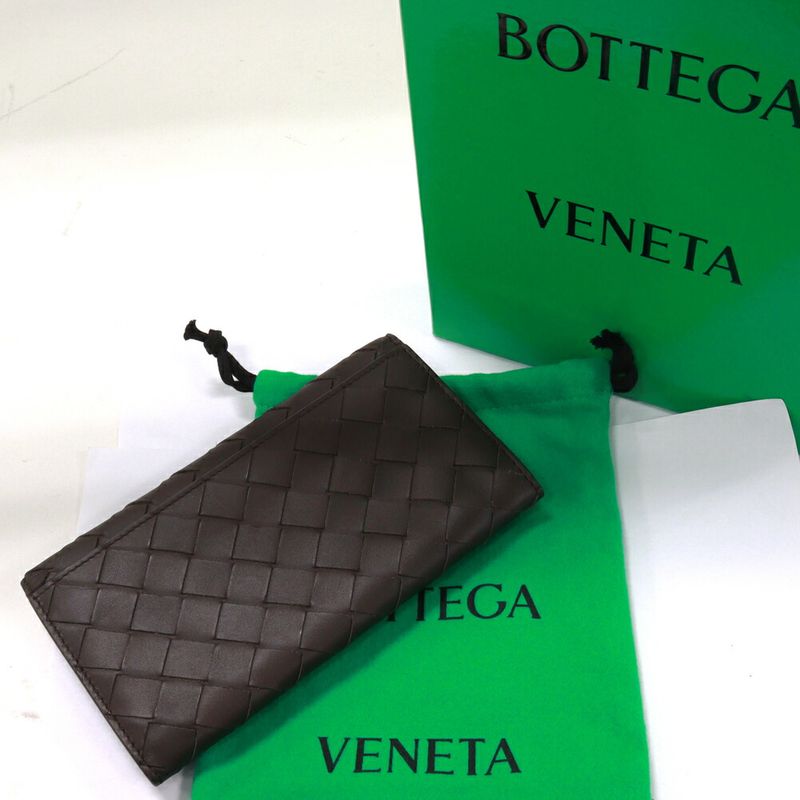 Bottega Veneta Long Wallet Without Coin Purse Intrecciato Calf — view 3