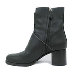 Hermes Flats 60 Black 38 Short Boots Leather Shoes Apparel — view 3