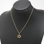Christian Dior Vintage Necklace Logo Gold Germany — view 3