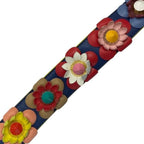 Fendi Strap You Long Shoulder Accessories For Bags Flower Leather Studded — view 6