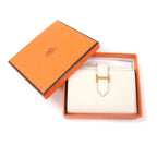 Hermes Bearn Combine Nata Gold Hardware H Logo Compact Wallet Chevre — view 2