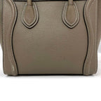 Celine Shoulder Bag Luggage Nano Shopper — view 8