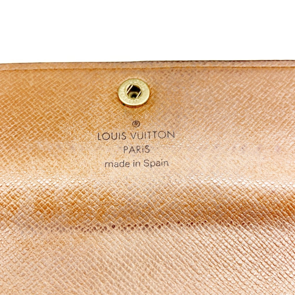 Louis Vuitton Monogram Pochette Porte Monet Credit Bifold Long Wallet — view 6