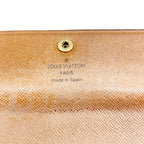 Louis Vuitton Monogram Pochette Porte Monet Credit Bifold Long Wallet — view 6