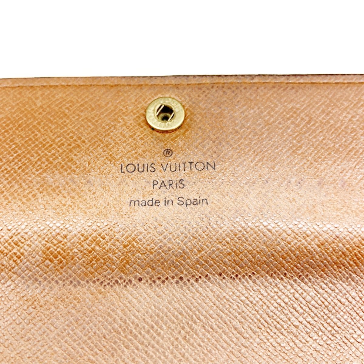 Louis Vuitton Monogram Pochette Porte Monet Credit Bifold Long Wallet — view 6