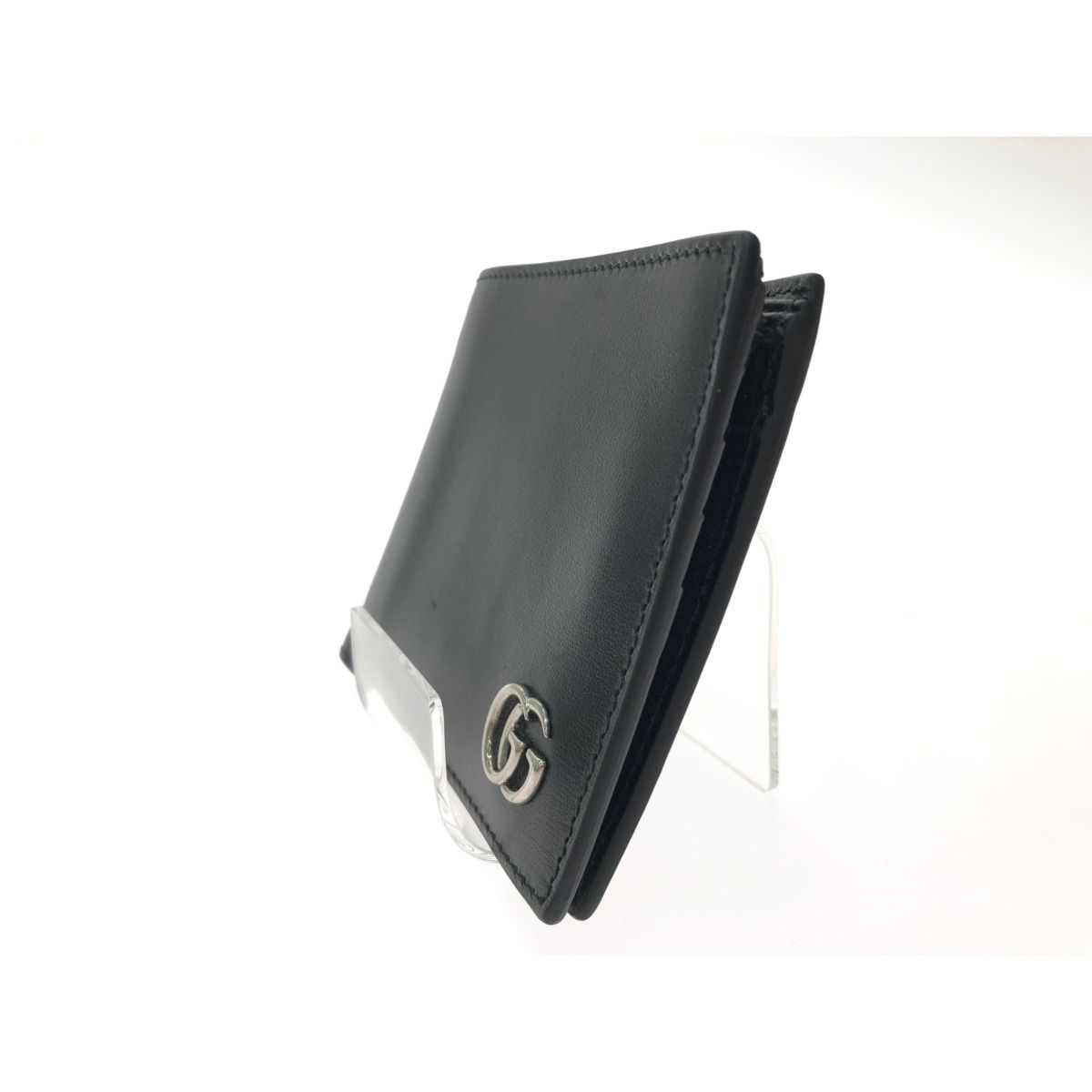 Gucci Bifold Wallet GG Marmont Leather Black — view 4