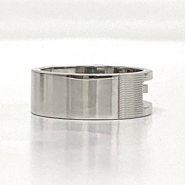 Gucci G Cut Ring Silver 09840 8106 — view 7
