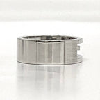 Gucci G Cut Ring Silver 09840 8106