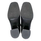 Hermes Flats 60 Black 38 Short Boots Leather Shoes Apparel — view 7