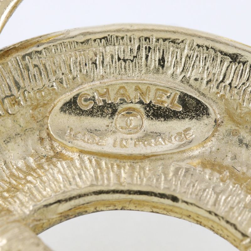 Chanel Coco Mark Gold Plated 37.3 g Brooch — view 9