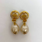 Chanel Gold Pearl White Coco Mark — view 4