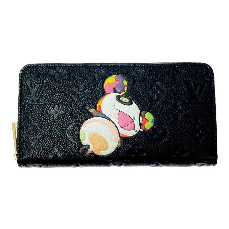 Louis Vuitton Empreinte Takashi Murakami Panda Zippy Wallet — view 2