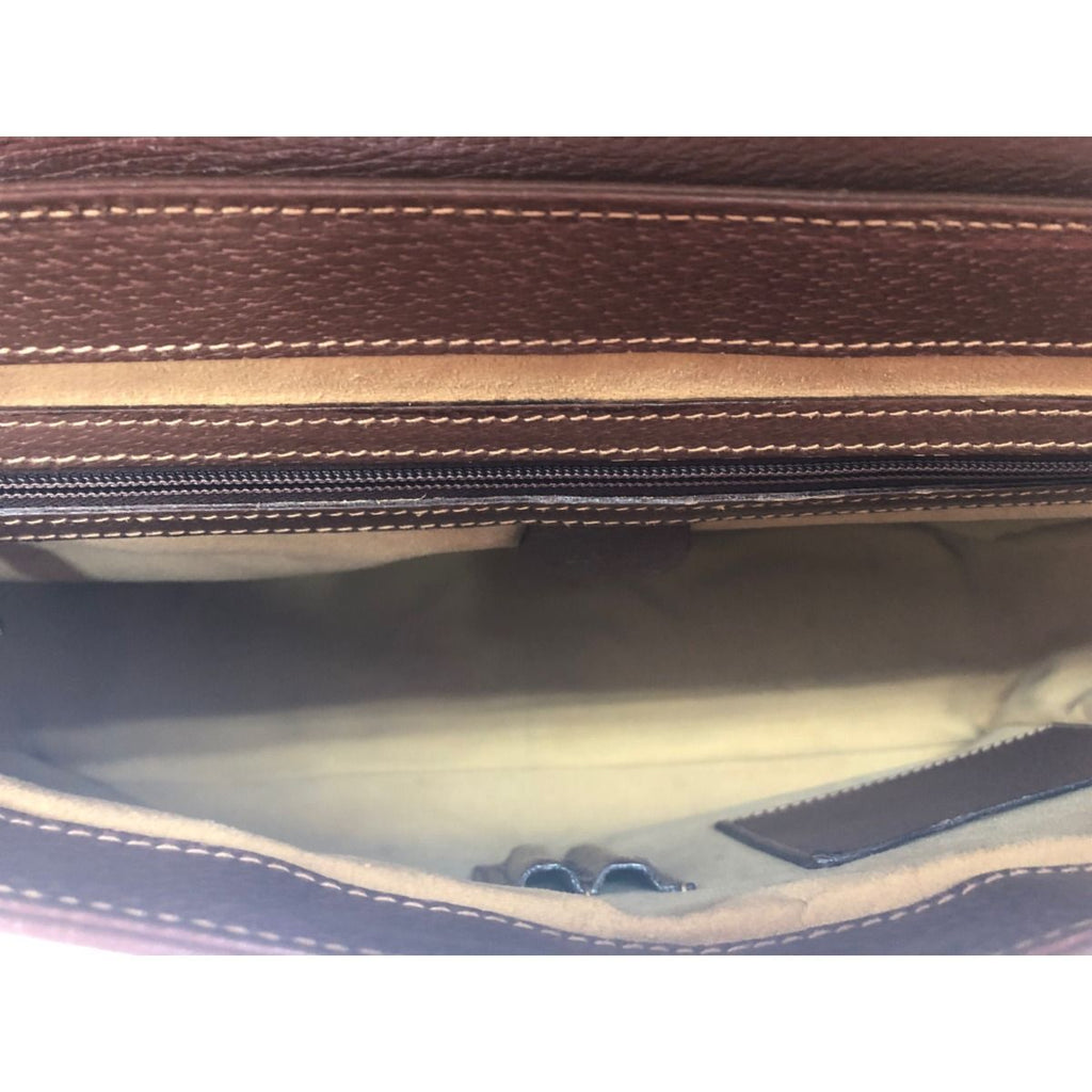 Gucci Business Bag Briefcase Leather 015 123 3680 Brown — view 5