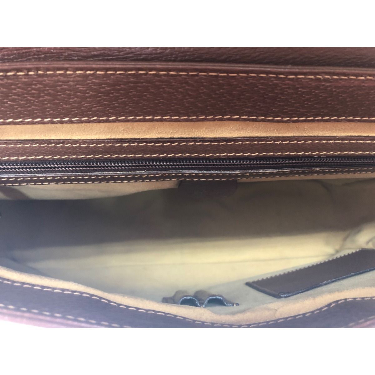 Gucci Business Bag Briefcase Leather 015 123 3680 Brown — view 5
